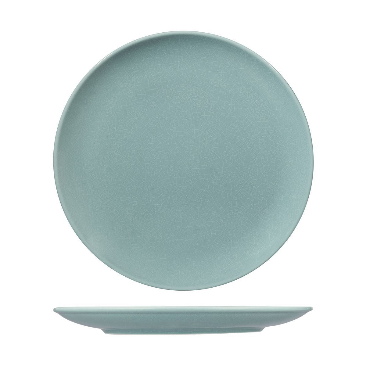 RV3310-BL RAK Porcelain Vintage Blue Round Coupe Plate 310mm Leisure Coast Hospitality & Packaging