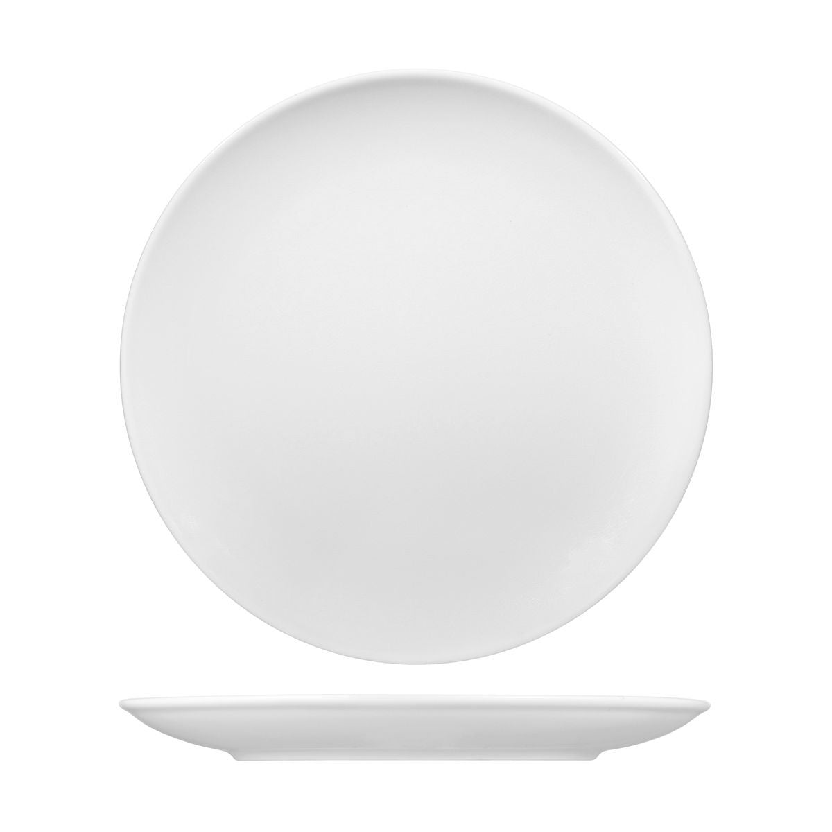 RV3310-W RAK Porcelain Vintage White Round Coupe Plate 310mm Leisure Coast Hospitality & Packaging