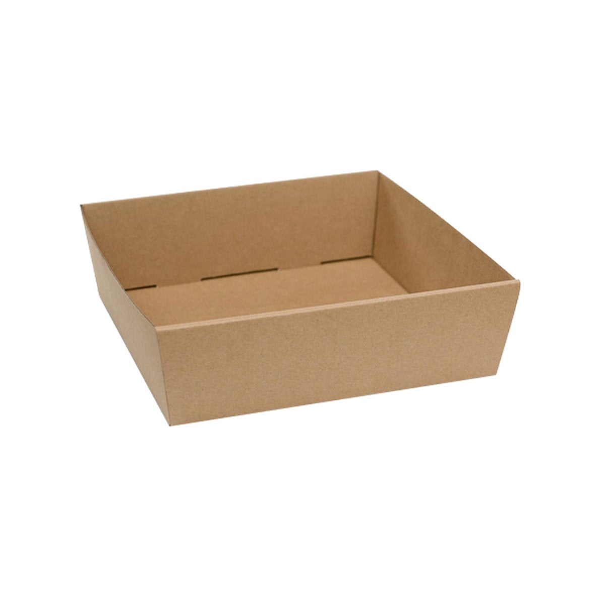 SCTL, Greenmark, Premium Catering Tray Kraft Large Tray 280x280x80mm Leisure Coast Hospitality and Packaging