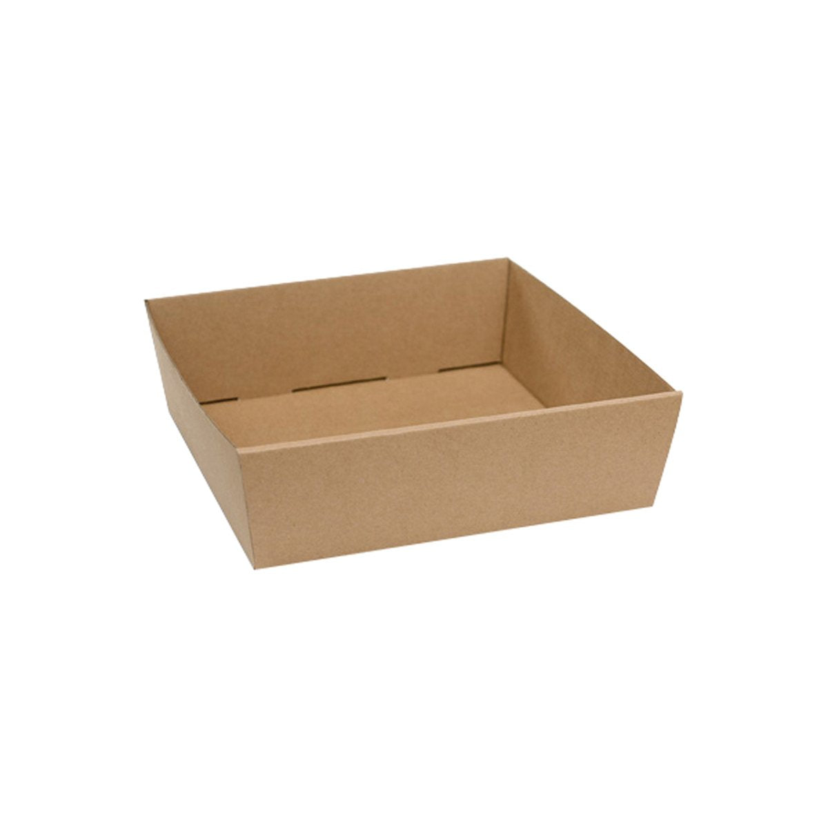 SCTM, Greenmark, Premium Catering Tray Kraft Medium Tray 250x250x80mm Leisure Coast Hospitality and Packaging