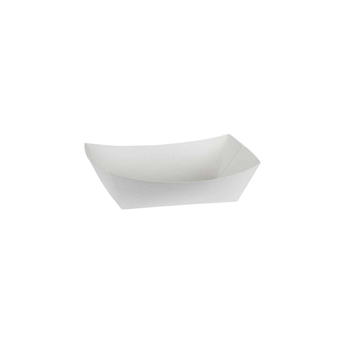 T3 Takeaway Tray White Cardboard Leisure Coast Hospitality & Packaging Supplies