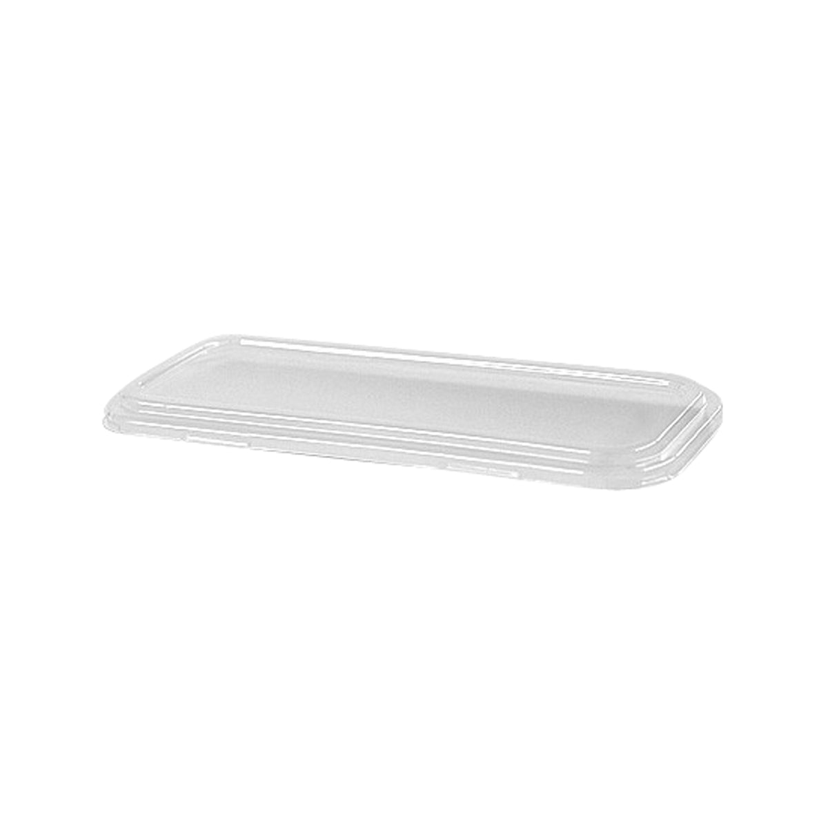 TR2/3L PacTrading PET Lid 265x115x11mm Leisure Coast Hospitality Environmentally Friendly Disposable Takeaway Food Packaging