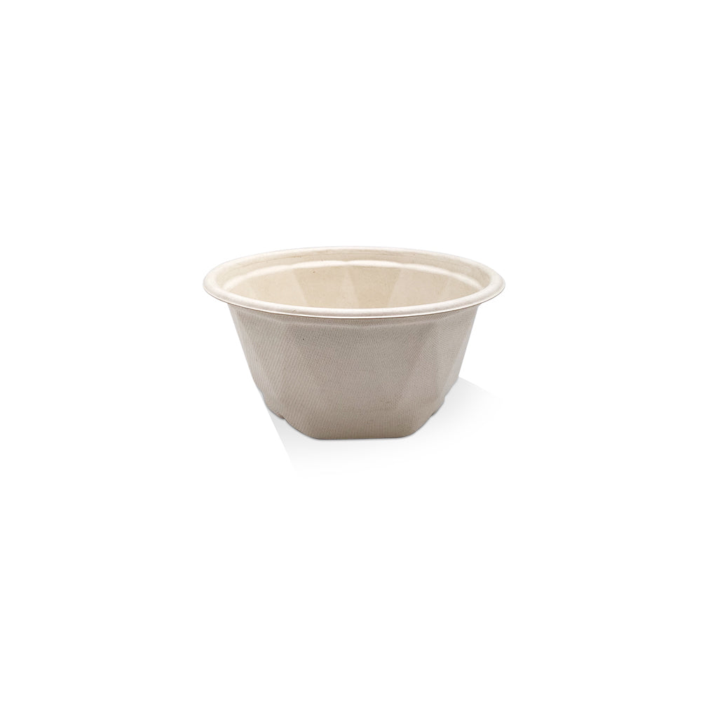 Unbleached Sugarcane Bowl 850ml | Leisure Coast Hospitality & Packaging