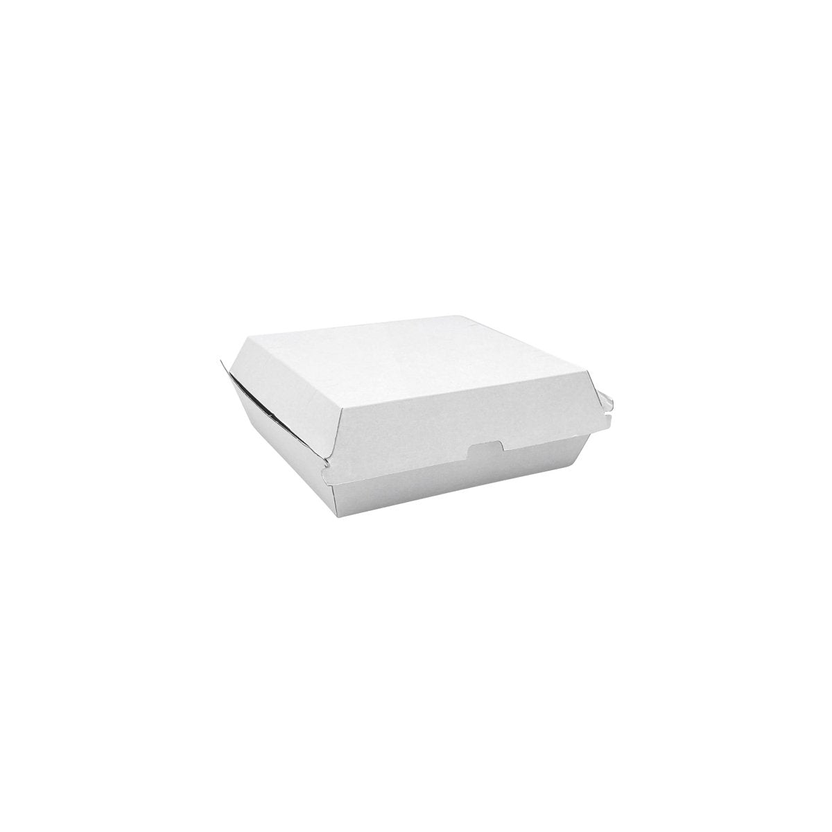 WCB10 Takeaway Clam White Corrugated Cardboard Leisure Coast Hospitality & Packaging Supplies