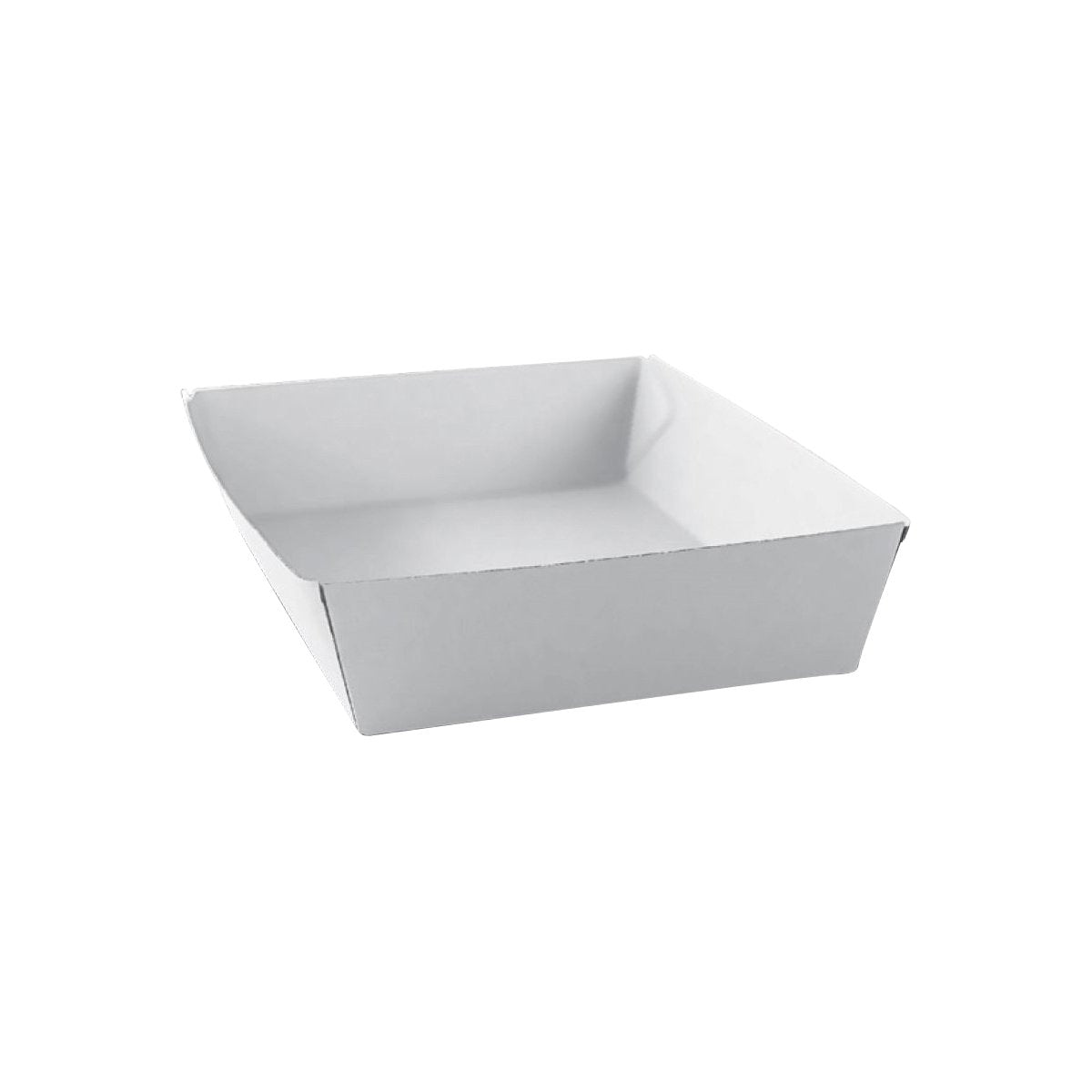 WCT5 Takeaway Tray White Corrugated Cardboard Leisure Coast Hospitality & Packaging Supplies