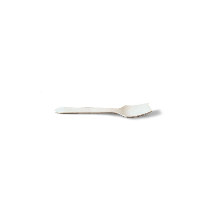 WGSP95 Wooden Gelato Spade Spoon 95mm Leisure Coast Hospitality Environmentally Friendly Disposable Takeaway Food Packaging