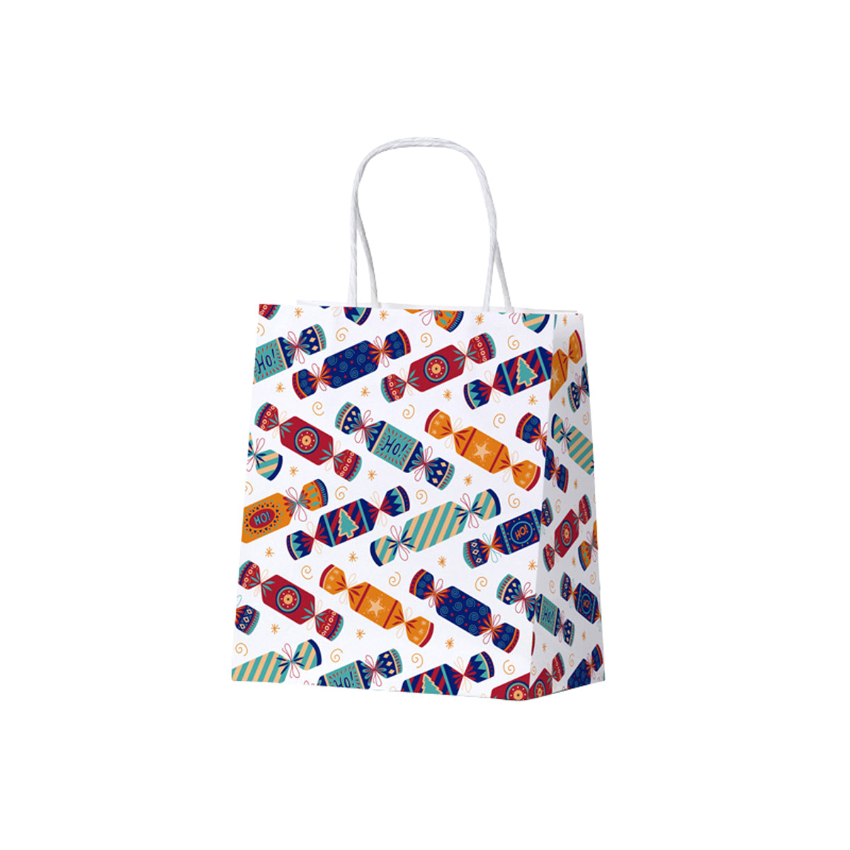 X22 WT CR Gift bag Christmas Cracker Bright White Toddler Leisure Coast Hospitality & Packaging Supplies