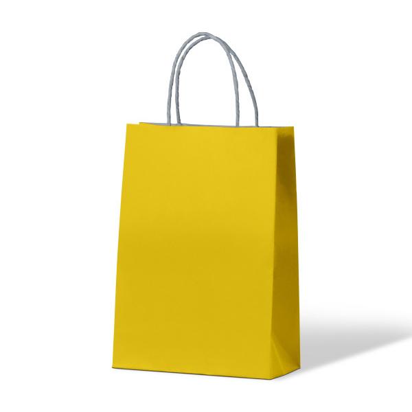 YJ Carnival Paper Bag Kraft Sunny Yellow Leisure Coast Hospitality & Packaging