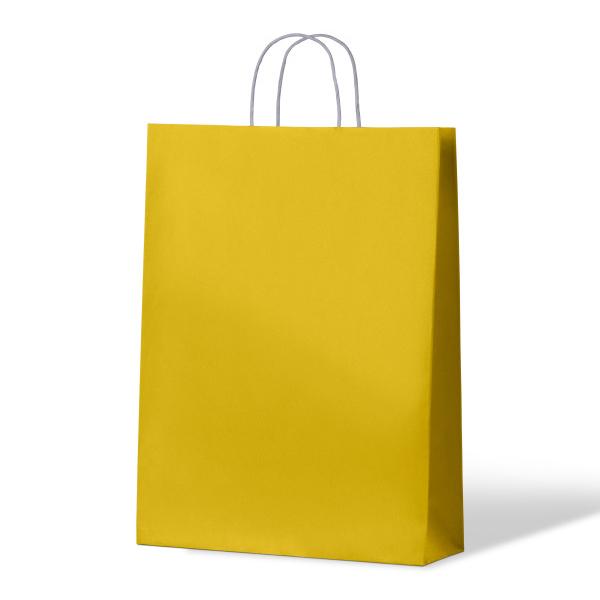 YM Carnival Paper Bag Kraft Sunny Yellow Leisure Coast Hospitality & Packaging
