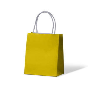 YT Carnival Paper Bag Kraft Sunny Yellow Leisure Coast Hospitality & Packaging
