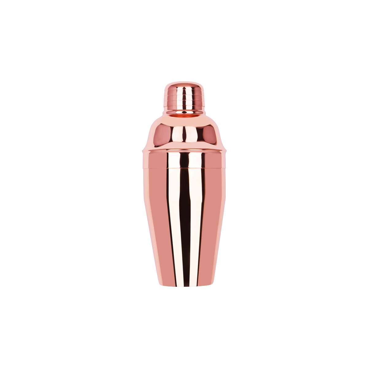 Z0102 Tomkin Classic Club Cocktail Shaker 3pc 300ml Rose Gold Leisure Coast Hospitality & Packaging