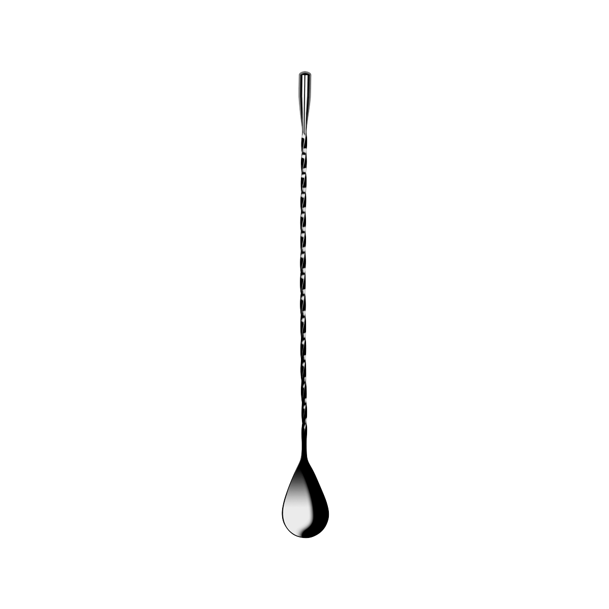 Z0635 Tomkin Teardrop Bar Spoon 300mm Gunmetal Leisure Coast Hospitality & Packaging