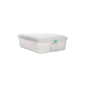 1312460 Container & Lid 1/2 Size 325x265x65mm / 4.0Lt Leisure Coast Hospitality & Packaging Supplies
