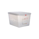 1312490 Container & Lid 1/2 Size 325x265x200mm / 12.5Lt Leisure Coast Hospitality & Packaging Supplies