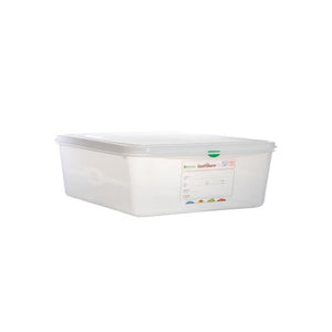 1312500 Container & Lid 2/3 Size 354x325x100mm / 9.0Lt Leisure Coast Hospitality & Packaging Supplies