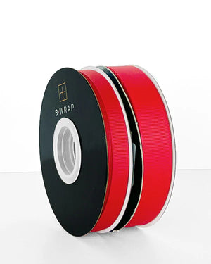 Ribbon - Grosgrain Red 22mm x 30mtrs