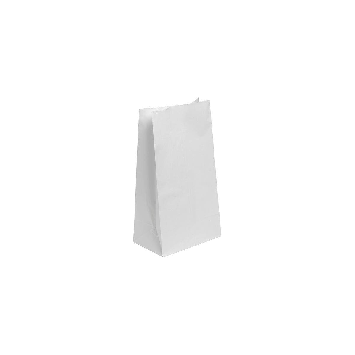 BAG-SOS-12-W SOS White Bag (#12) 178x330x112mm Leisure Coast Hospitality & Packaging Supplies