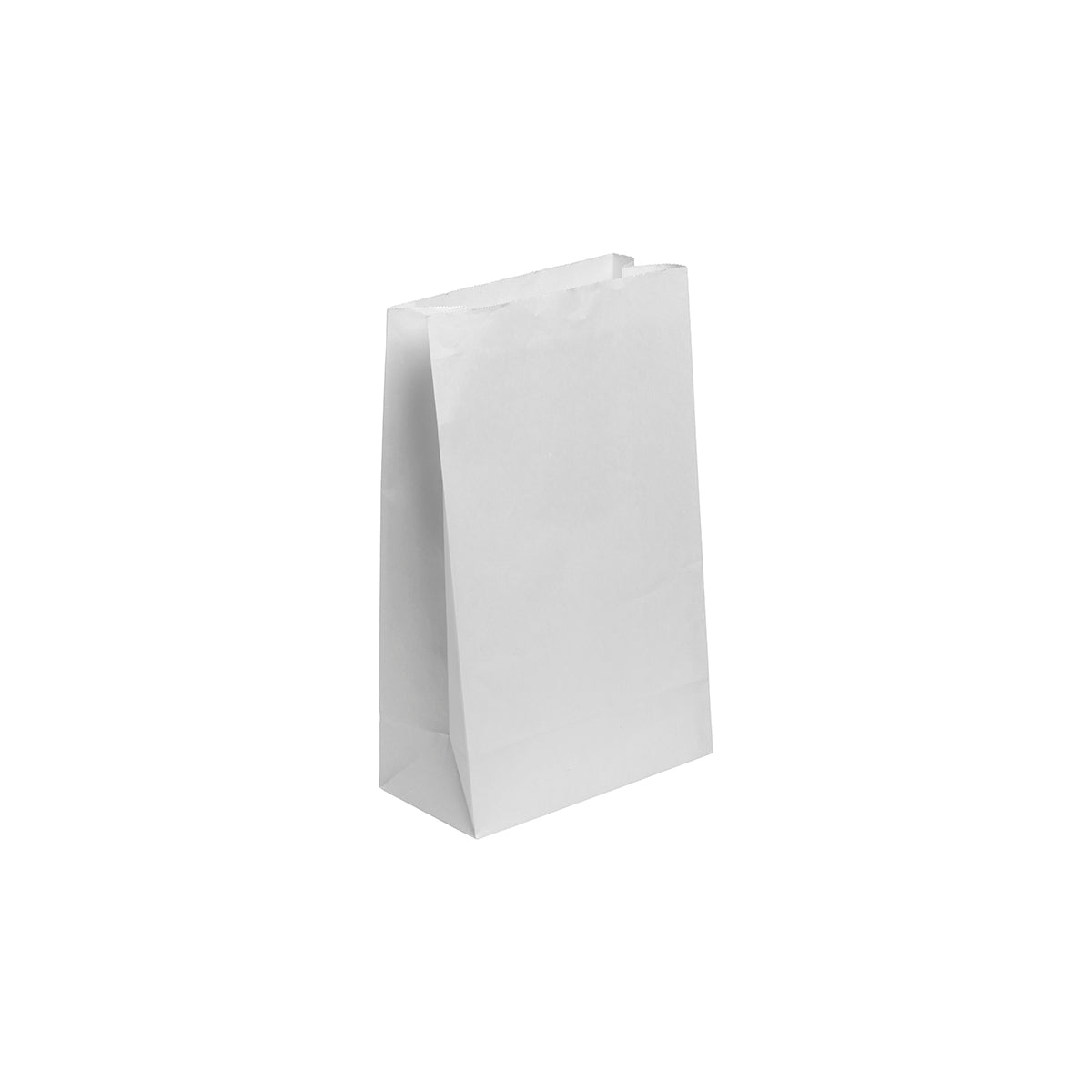 BAG-SOS-16-W SOS White Bag (#16) 240x390x120mm Leisure Coast Hospitality & Packaging Supplies