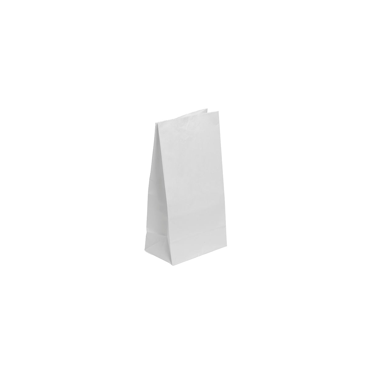 BAG-SOS-8-W SOS White Bag (#8) 157x310x100mm Leisure Coast Hospitality & Packaging Supplies