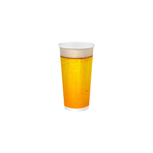 BCC-20-BEER BioPak Beer Cold Paper BioCup 20oz / 600ml Leisure Coast Hospitality Supplies