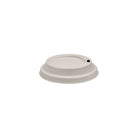 BCL-12PULP-N BioCup Sugarcane Lid White 8-20oz / 90mm Leisure Coast Hospitality & Packaging Supplies