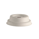 BCL-4PULP-W BioCup Sugarcane Lid Natural 4oz / 68mm Leisure Coast Hospitality & Packaging Supplies