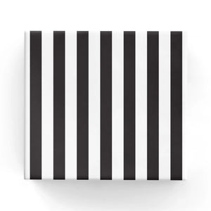 Cafe Stripe on Matte Wrap Black
