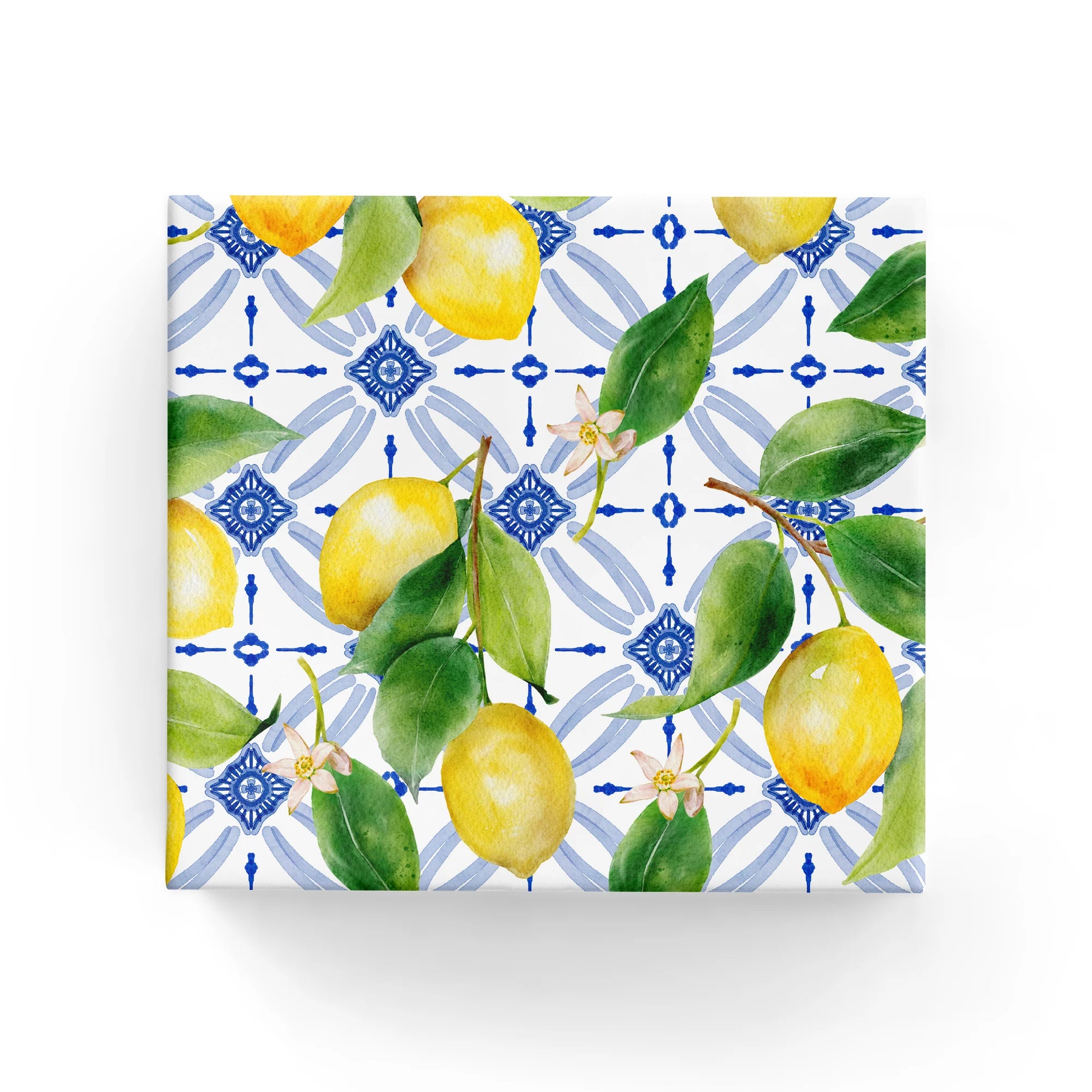 Lemon blue tiles
