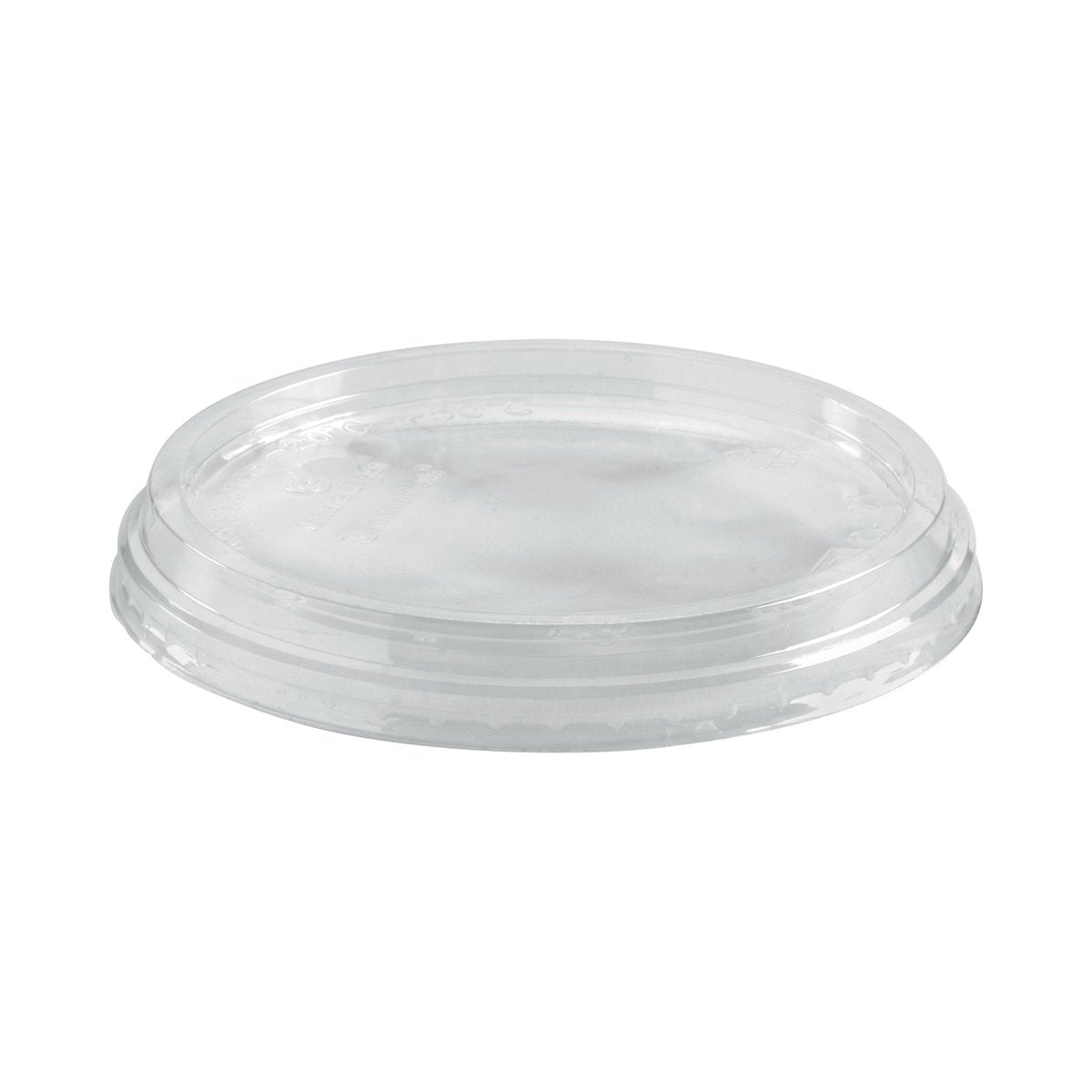 C-121 BioBowls Clear Containers & Lids Clear BioBowl Lid 125mm Leisure Coast Hospitality & Packaging Supplies