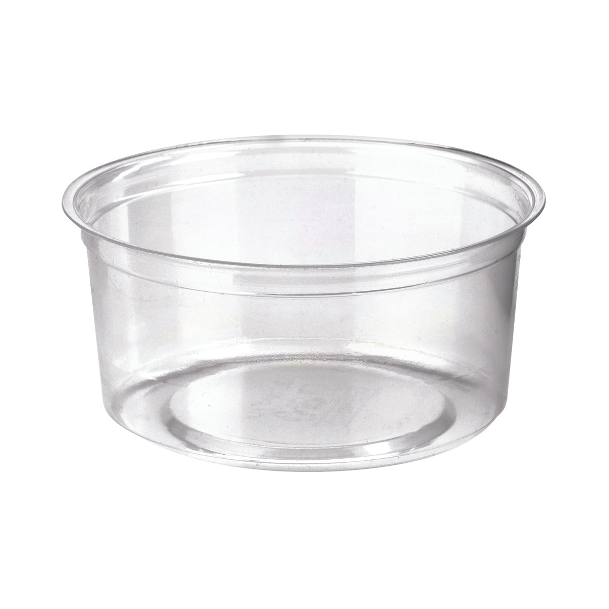 P-360-C BioBowls Clear Unbranded Containers & Lids Clear Unbranded Round BioBowl Container 360ml Leisure Coast Hospitality & Packaging Supplies