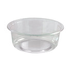 P-600W-C BioBowls Clear Unbranded Containers & Lids Clear Unbranded Wide Round BioBowl Container 600ml Leisure Coast Hospitality & Packaging Supplies