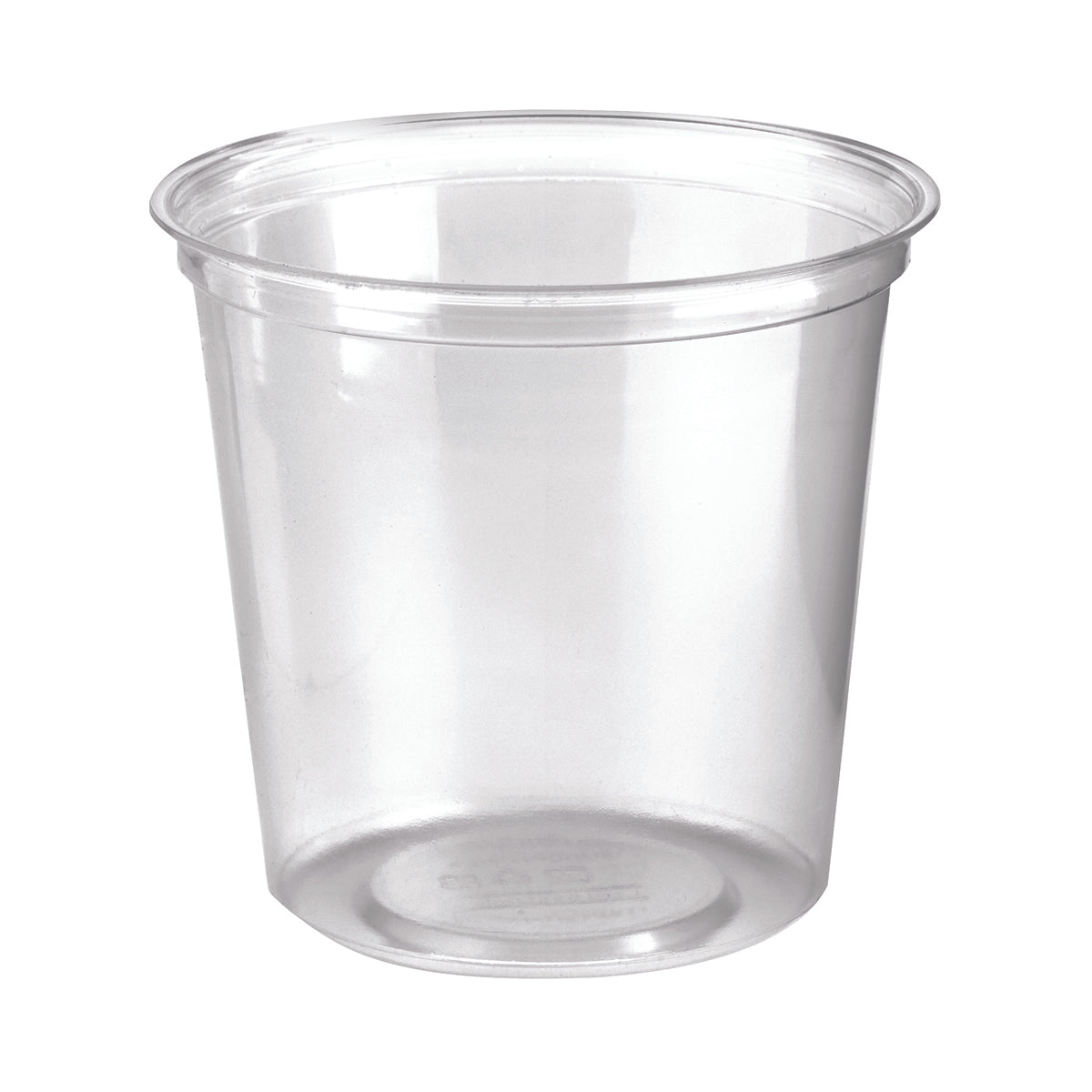 P-700-C BioBowls Clear Unbranded Containers & Lids Clear Unbranded Round BioBowl Container 700ml Leisure Coast Hospitality & Packaging Supplies