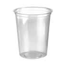 P-960-C BioBowls Clear Unbranded Containers & Lids Clear Unbranded Round BioBowl Container 960ml Leisure Coast Hospitality & Packaging Supplies