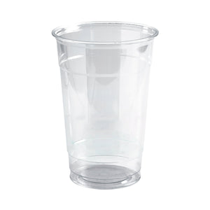 BioCup Clear Unbranded Cup & Lid 600ml