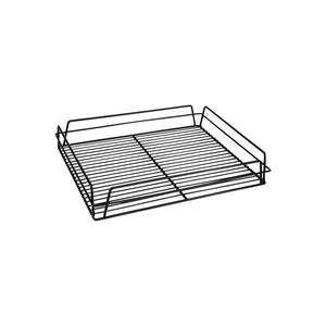 30600-BK Glass Baskets Rectangular Black PVC Coated 435x355x75mm Leisure Coast Hospitality & Packaging