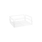 30607-CTN Glass Baskets Square White PVC Coated 355x355x125mm Leisure Coast Hospitality & Packaging