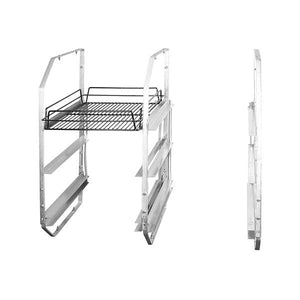 3 Tier Under Bar Rack Left 430x750mm