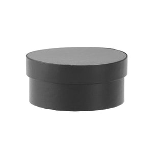 Modern Round Boxes Black