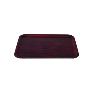 Rectangular Wood Tray Mahogany - 430x330mm