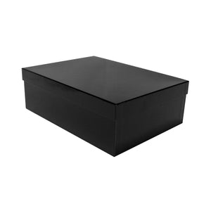 Modern Rectangular Gift Box - Black Medium