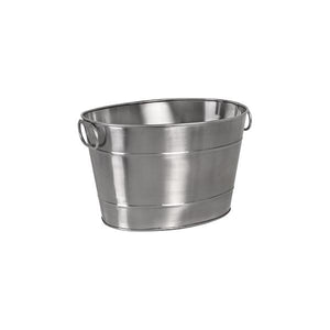 Oval Beverage Tub Stainless Steel 360x270mm