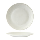 90071 Zuma Frost Round Plate Ribbed 265mm Leisure Coast Hospitality & Packaging