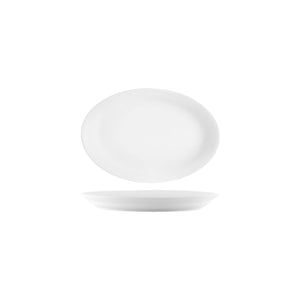 901609 Vitroceram Oval Platter 240x170x23mm Leisure Coast Hospitality And Packaging