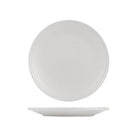 9029370 Zuma Pearl Aspen Round Plate Ribbed 210mm Leisure Coast Hospitality & Packaging