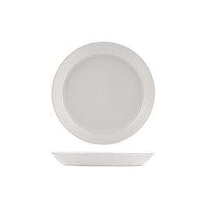 9029375 Zuma Pearl Aspen Round Plate Tapered 170x24mm Leisure Coast Hospitality & Packaging