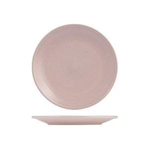 9029470 Zuma Pearl Aspen Round Plate Ribbed 210mm Leisure Coast Hospitality & Packaging