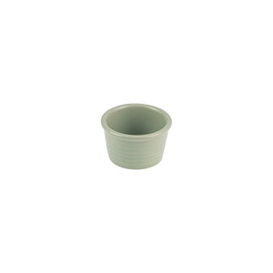 9029516 Zuma Pearl Pistachio Ramekin Ribbed 85x50mm/140ml Leisure Coast Hospitality & Packaging