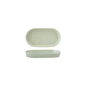 907021 Pistachio Oval Serve Platter 180x100x25mm Leisure Coast Hospitality And Packaging