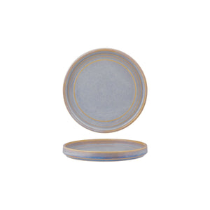 907101 Azure Blue Round Plate 180x20mm Leisure Coast Hospitality And Packaging