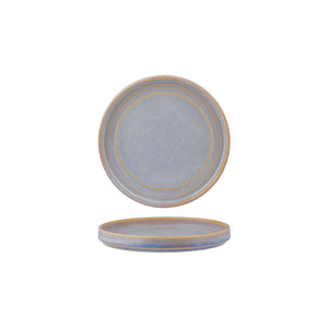 907101 Azure Blue Round Plate 180x20mm Leisure Coast Hospitality And Packaging